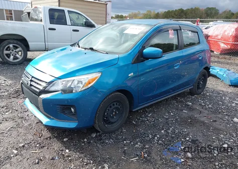 2022 Mitsubishi Mirage Es z USA, uszkodzony, nr VIN ML32AUHJ4NH001223